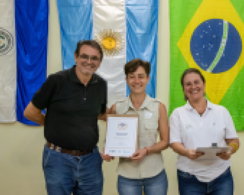 Miembros de la Red Trinacional de Restauración del Bosque Atlántico 
