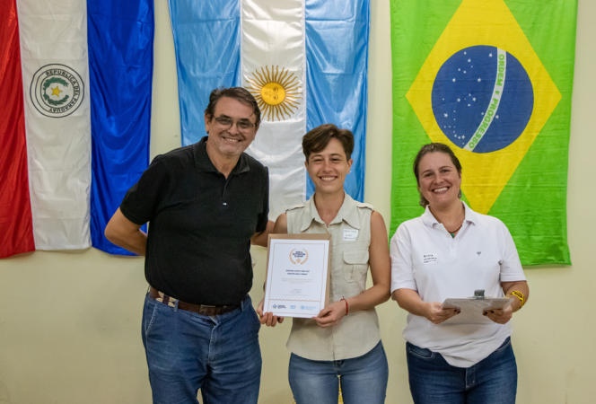 Miembros de la Red Trinacional de Restauración del Bosque Atlántico 